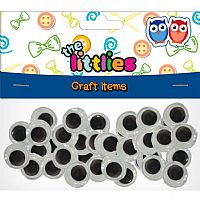 ΜΑΤΑΚΙΑ ΧΕΙΡΟΤΕΧΝΙΑΣ THE LITTLIES ΣΤΡΟΓΓΥΛΑ ΚΙΝΟΥΜΕΝΑ 10MM 100 ΤΜΧ.