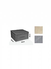 Υφασμάτινο Κουτί Αποθήκευσης με Καπάκι 50x40x30cm