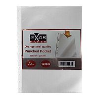 ΖΕΛΑΤΙΝΕΣ eX-OFFICE ΕΝΙΣΧΥΜΕΝΕΣ Α4+ TOP OR.PEEL 100 ΤΕΜ