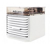 Φορητό Κλιματιστικό Air Cooler Ανεμιστήρας Air Condition Υγραντήρας Τεχνολογία Εξάτμισης & Led Φωτισμό Aorlis