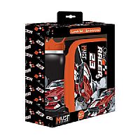 Σετ Φαγητού Must Team Street Racer Φαγητοδοχείο 800ml-Παγούρι Ανοξείδωτο 500ml